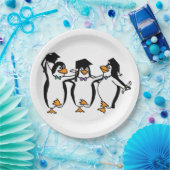 Schließen Pinguine Pappteller (Party)