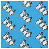Schließen Pinguine Stoff (Nahaufnahme)