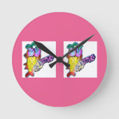 SCHLIESSEN RUNDE WANDUHR (Vorderseite)