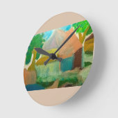 SCHLIESSEN RUNDE WANDUHR (Winkel)