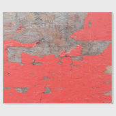 Schließen Sie alte und schälende lackierte Holzpla Geschenkpapier (Flach)