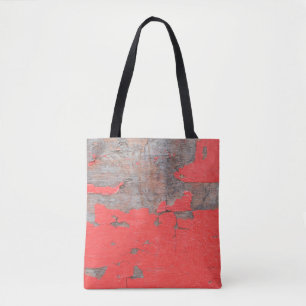 Schließen Sie alte und schälende lackierte Holzpla Tasche