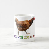 Schließen Sie das Gluckern Kaffeetasse (Mittel)