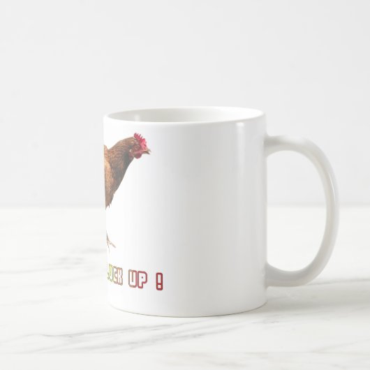 Schließen Sie das Gluckern Kaffeetasse (Rechts)