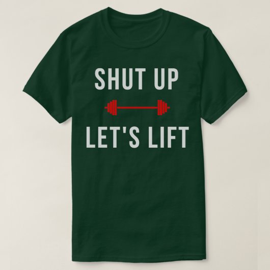 Schließen Sie das Lift-Design von Letx27s an T-Shirt (Design vorne)
