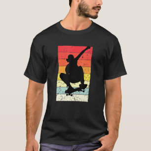 Schließen Sie den Skate Sunset Electric Longboard T-Shirt