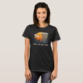 Schließen Sie die Disk Face Disk Golf Spaß Golfer T-Shirt (Vorne ganz)