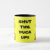 SCHLIESSEN SIE DIE ENTE! färben Sie Tasse (Zentrum)