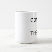Schließen Sie die Punkte an Kaffeetasse (Mittel)