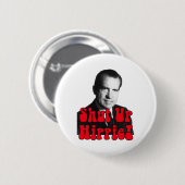 Schließen Sie Hippie -- Richard Nixon Button (Vorne & Hinten)