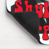 Schließen Sie Hippie -- Richard Nixon Mousepad (Ecke)