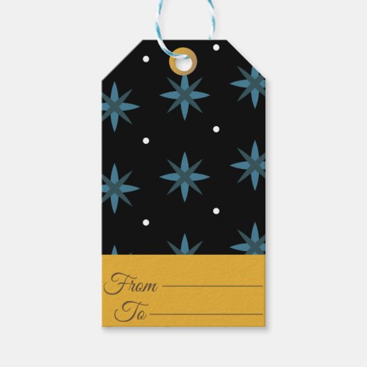 Schließen Sie Ihr Geschenk Wrapping mit Beautiful Geschenkanhänger (Vorderseite)