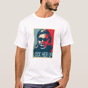 SCHLIESSEN Sie IHREN HOHEN T - Shirt Anti-Hillary