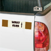 SCHLIESSEN SIE MIT TEXT DEM CLUB-FUN-DESIGN BEI. AUTOAUFKLEBER (Auf Lkw)