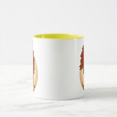 Schließen Sie Nutter Tasse ab (Zentrum)