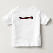 Schließen Sie oben Ihr Kleinkind T-shirt (Rückseite)