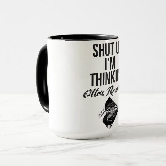 Schließen Sie oben mich denken - Ottos Tasse (Vorderseite Links)