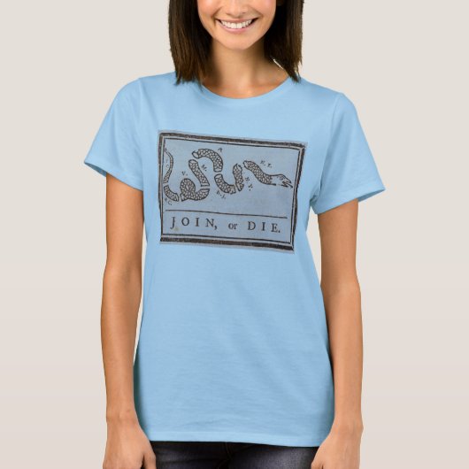 Schließen Sie sich an oder die URSPRÜNGLICHEM T-Shirt (Vorderseite)