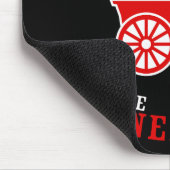 Schließen Sie sich dem Donner Party Mousepad an (Ecke)