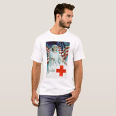 Schließen Sie sich dem roten Kreuz - T-Shirt (Vorne ganz)