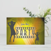 Schließen Sie sich der Party Einladung an (Stehend Vorderseite)