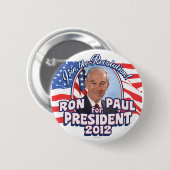 Schließen Sie sich der Revolution 2012 an Button (Vorne & Hinten)