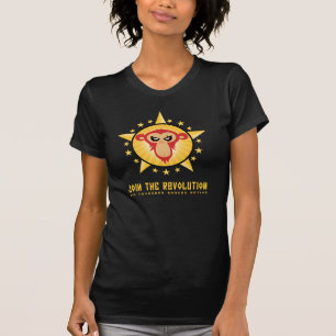 Schließen Sie sich der Revolution - Frauen an T-Shirt