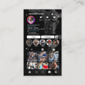 Schließen Sie sich mit dem Personal Trainer der Fi Visitenkarte (Vorderseite)