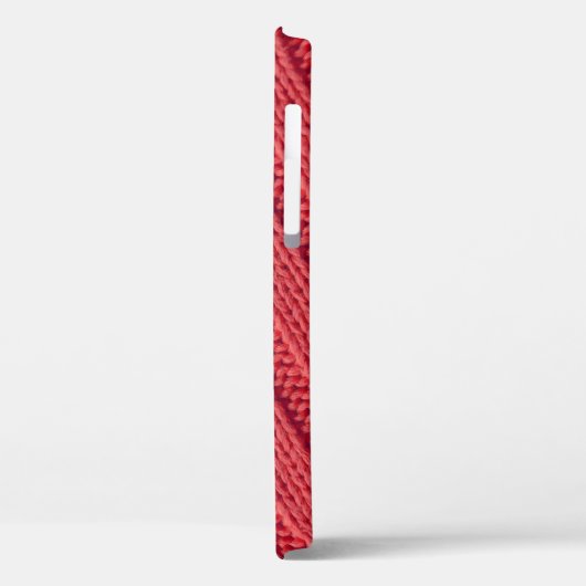 Schließen Sie Stripy Häkelstruktur Textur. Case-Mate iPhone Hülle (Rückseite / Links)