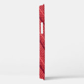 Schließen Sie Stripy Häkelstruktur Textur. Case-Mate iPhone Hülle (Rückseite / Rechts)