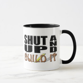 SCHLIESSEN Sie UND ERRICHTEN Sie ES (Bau) Tasse