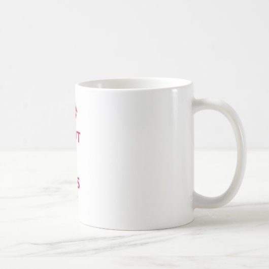 Schließen Sie und küssen Sie mich Kaffeetasse (Rechts)