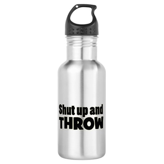 Schließen Sie und werfen Sie Edelstahlflasche (Vorderseite)