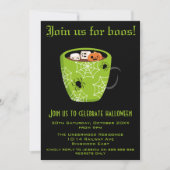 SCHLIESSEN SIE UNS FÜR BOOS HALLOWEEN-PARTY BEI EINLADUNG (Vorderseite)