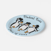 Schließend Pinguine Paper-Teller Pappteller (Schrägansicht)