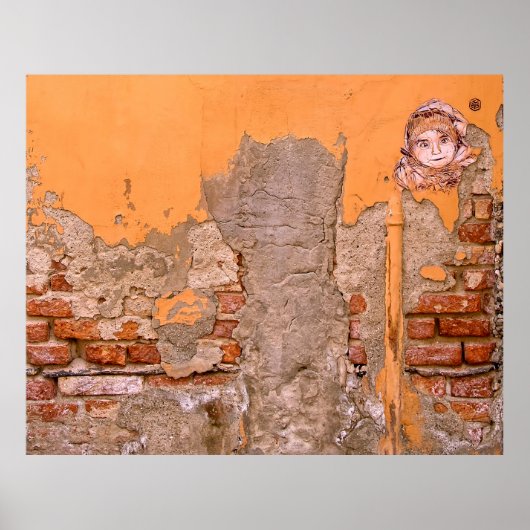SCHLIESSENDES FOTO DER ORANGE- UND GARTENWALZEN POSTER (Vorne)