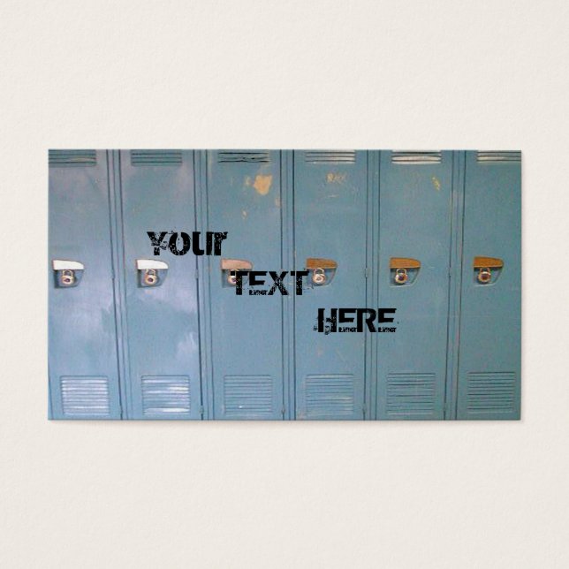 Schließfächer (Vorderseite)