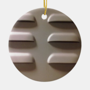 Schließfachtür Keramikornament