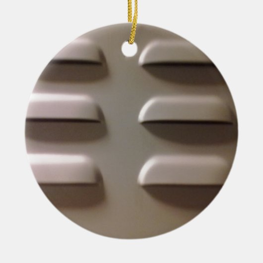 Schließfachtür Keramikornament (Vorne)