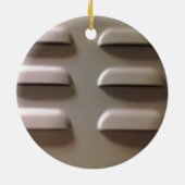 Schließfachtür Keramikornament (Hinten)