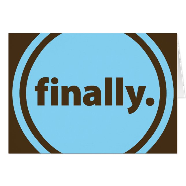 Schließlich (Vorderseite (Horizontal))