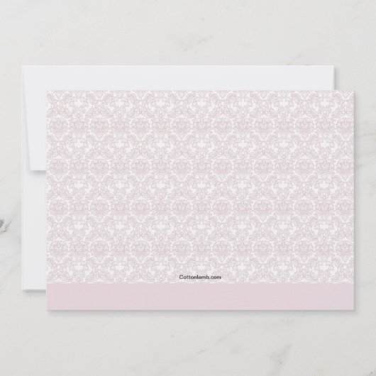 Schließlich Ankündigung Datum freihalten (Rückseite)