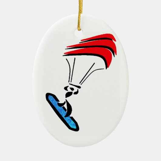 SCHLIESSLICH DER WIND KERAMIKORNAMENT (Vorne)