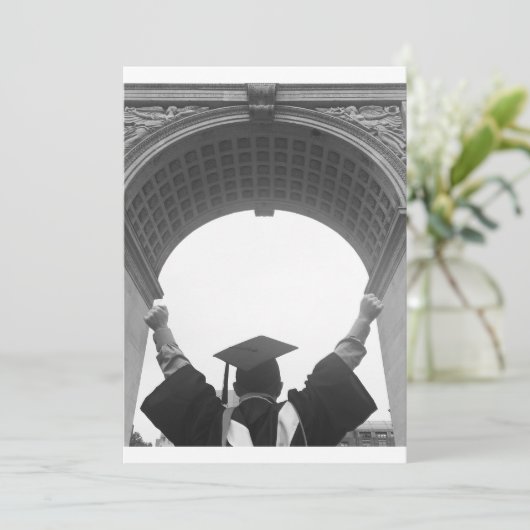 Schließlich ein Absolvent! Einladung (Stehend Vorderseite)