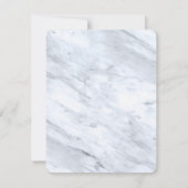 Schließlich ein Party einfache Text Dusty Blue Min Save The Date (Rückseite)