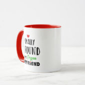 Schließlich fand ich meinen Veganen Freund, Valent Tasse (Vorderseite Links)