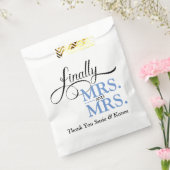 Schließlich Frau und Frau Wedding Empfang Geschenktütchen (Versiegelt)