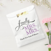 Schließlich Frau und Frau Wedding Empfang Geschenktütchen (Versiegelt)