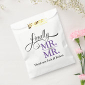 Schließlich Herr und Herr Wedding Empfang Geschenktütchen (Versiegelt)