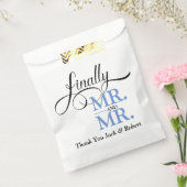 Schließlich Herr und Herr Wedding Empfang Geschenktütchen (Versiegelt)